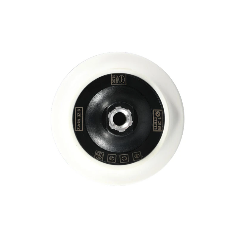 5 Inch White RO Plate Backing Pads