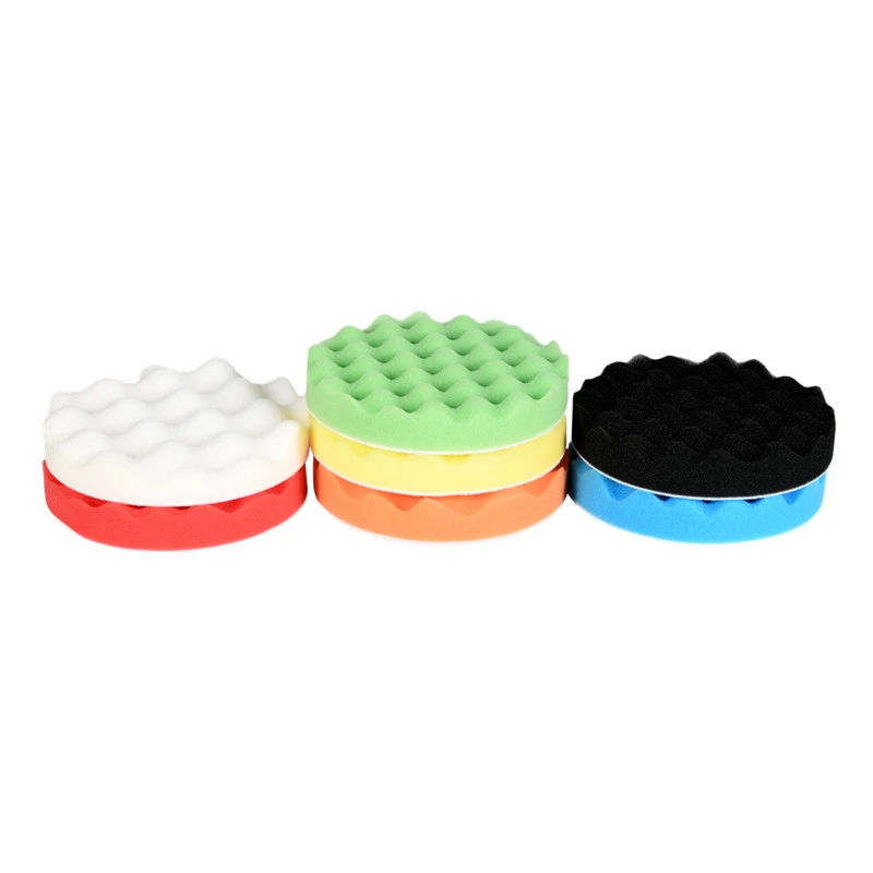 Wave Pattern Foam Polishing Pads Wave Pattern Foam Polishing Pads