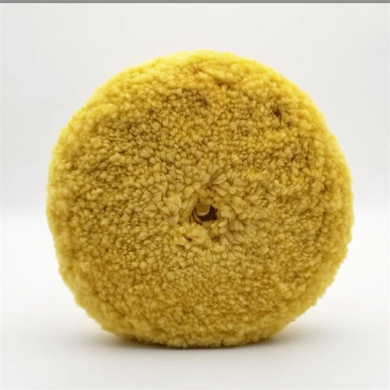 Yellow Wool Polishing Pads